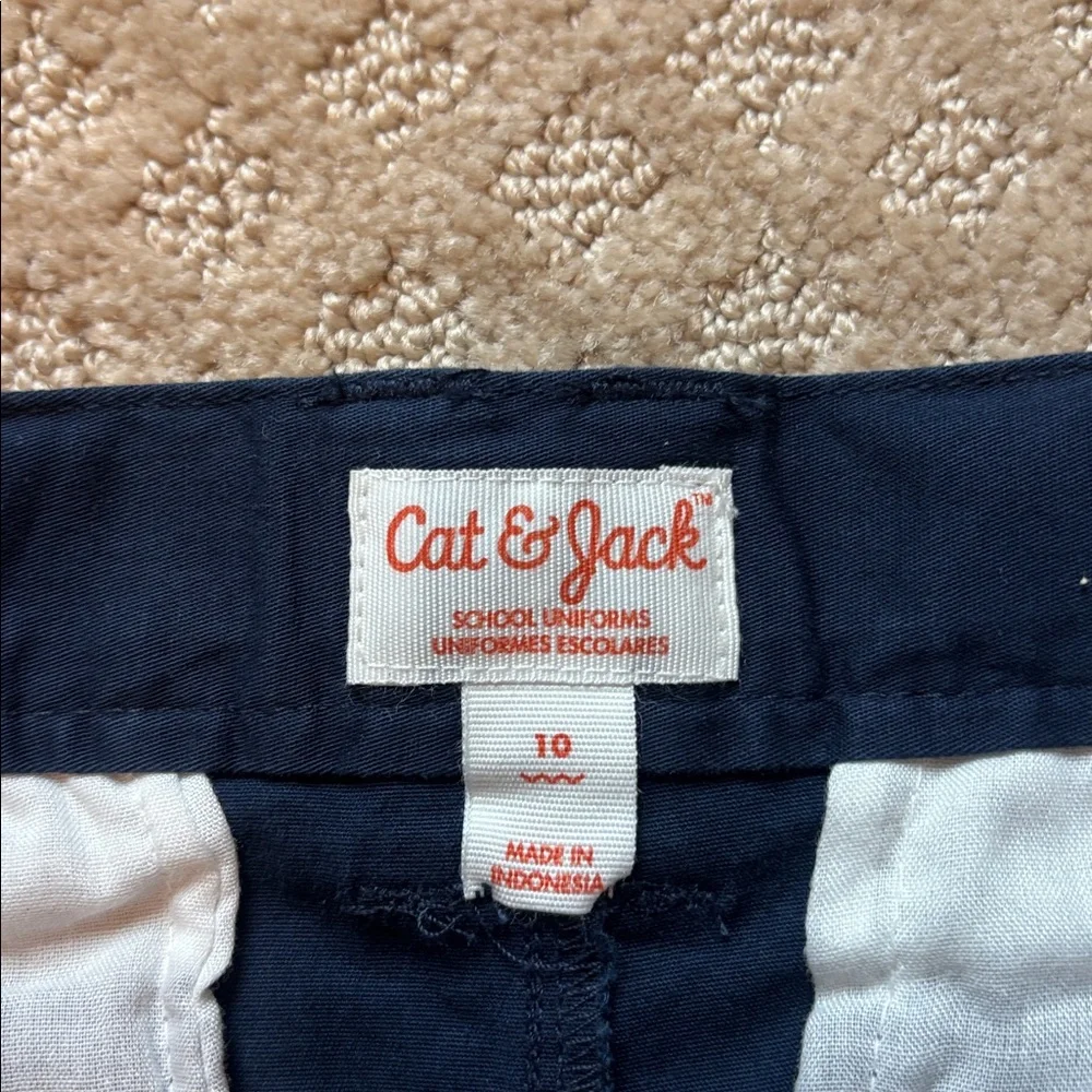 Cat & Jack Boys Dark Blue Uniform Shorts